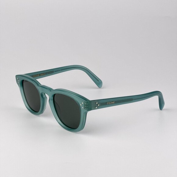 Celine 3 DOTS Sunglasses – Green Transparent Square Green | Model CL40233I 93N - Picture 6 of 9